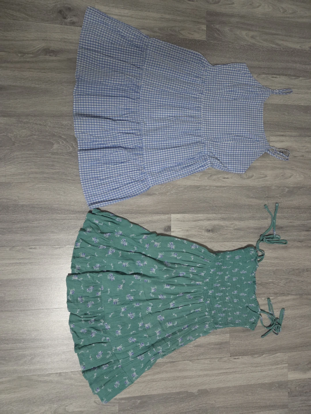 Gingham and Floral Print