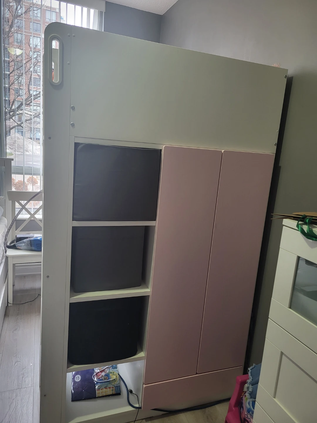 Bed and closet brand new