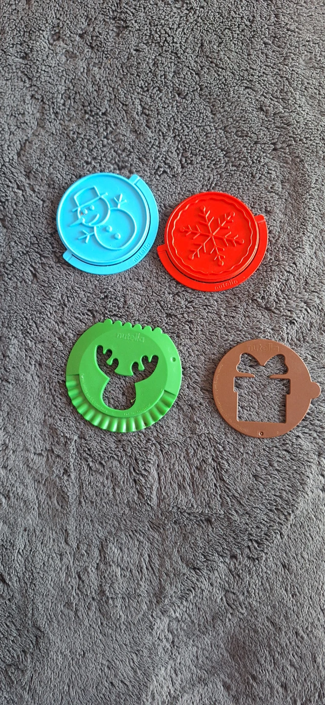 Nutella Holiday Stencil/Imprint