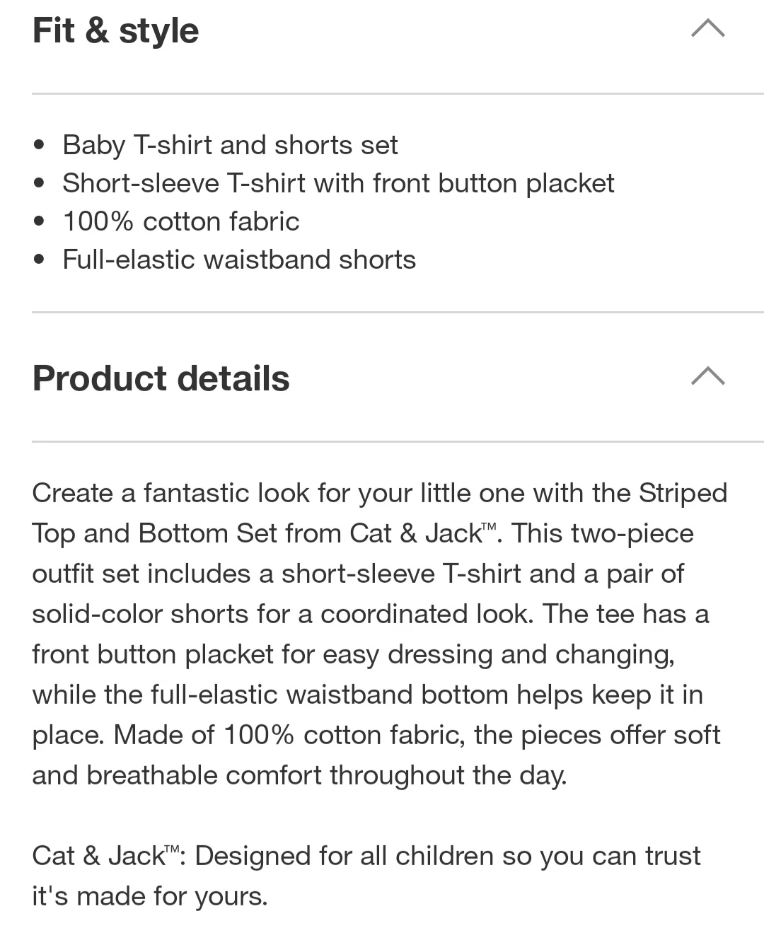 🧡Cat & Jack Baby Outfit Set 18 months🧡 - photo 5