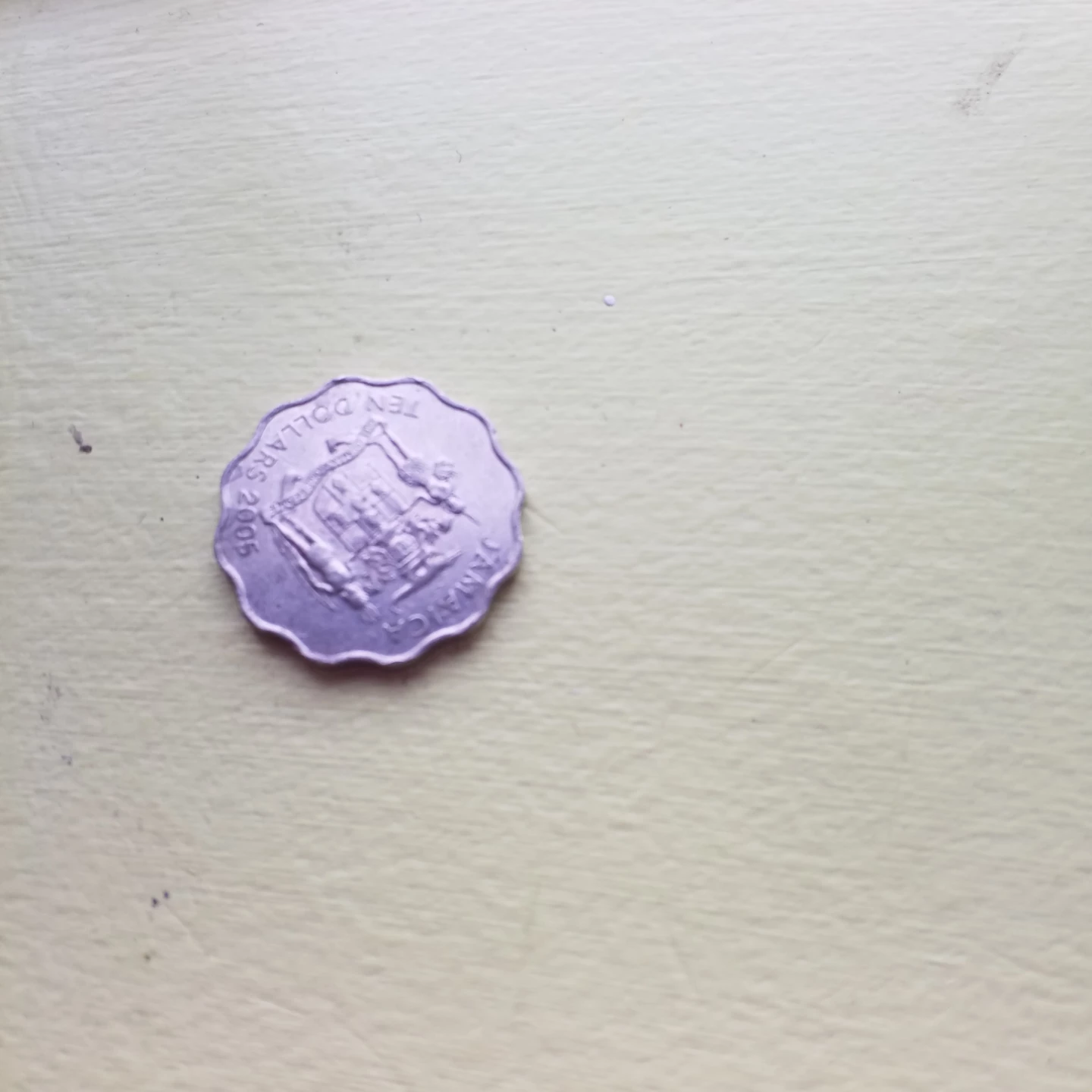 Jamaica 10 Dollars Coin 2005