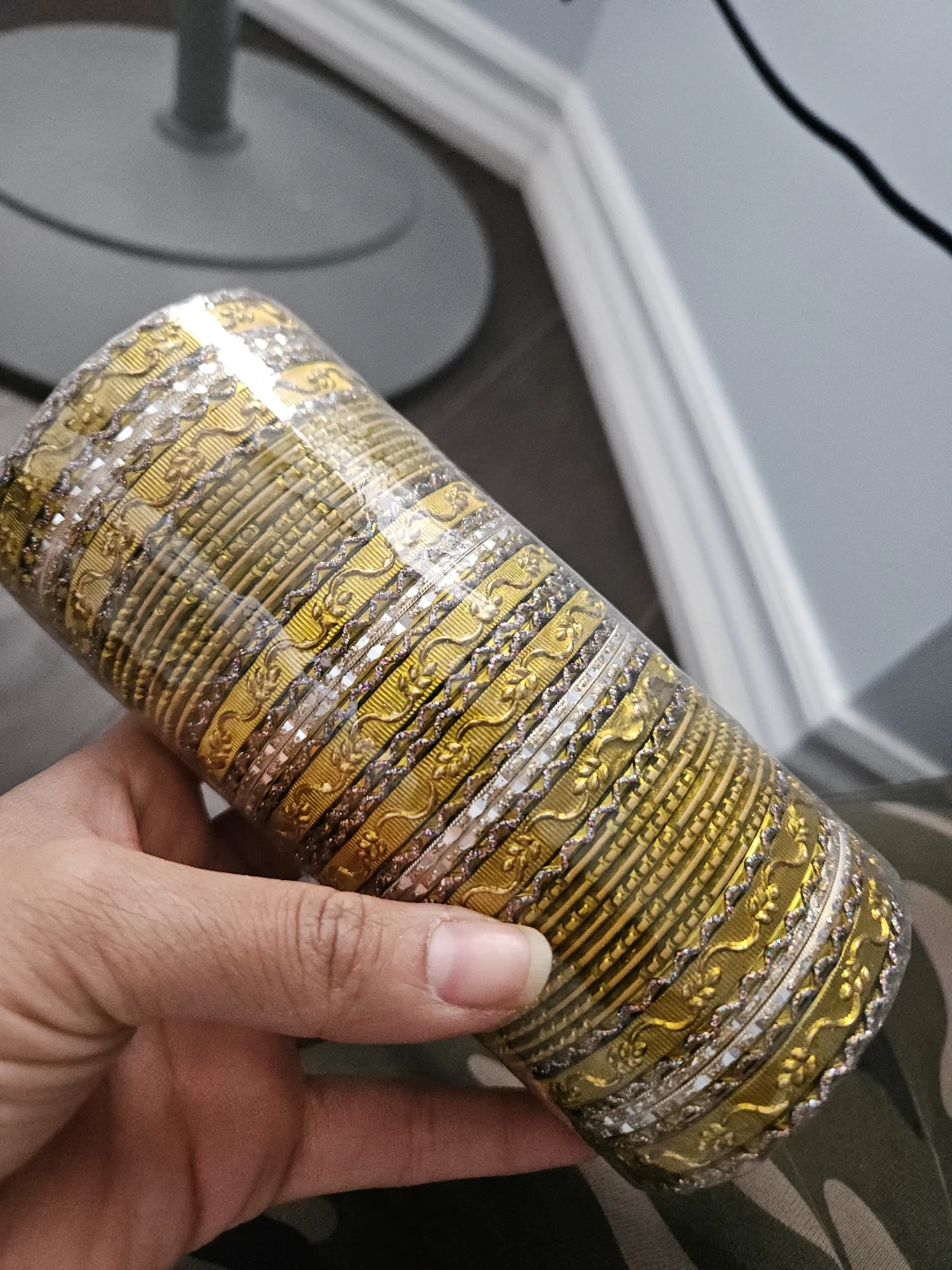 Gold Bangle Set - photo 2