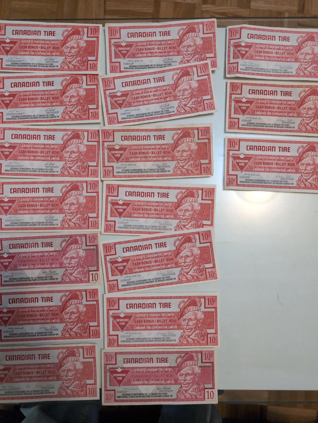 Vintage Canadian Tire Cash Bonus Money - photo 2