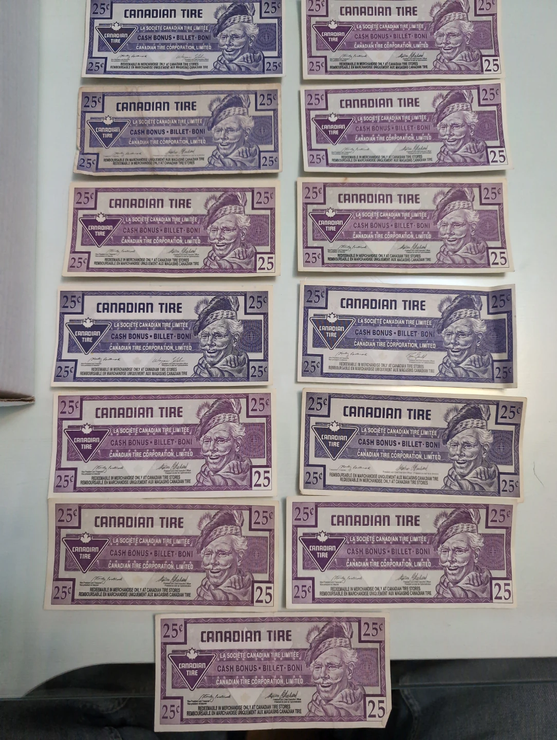 Vintage Canadian Tire Cash Bonus Money - photo 3