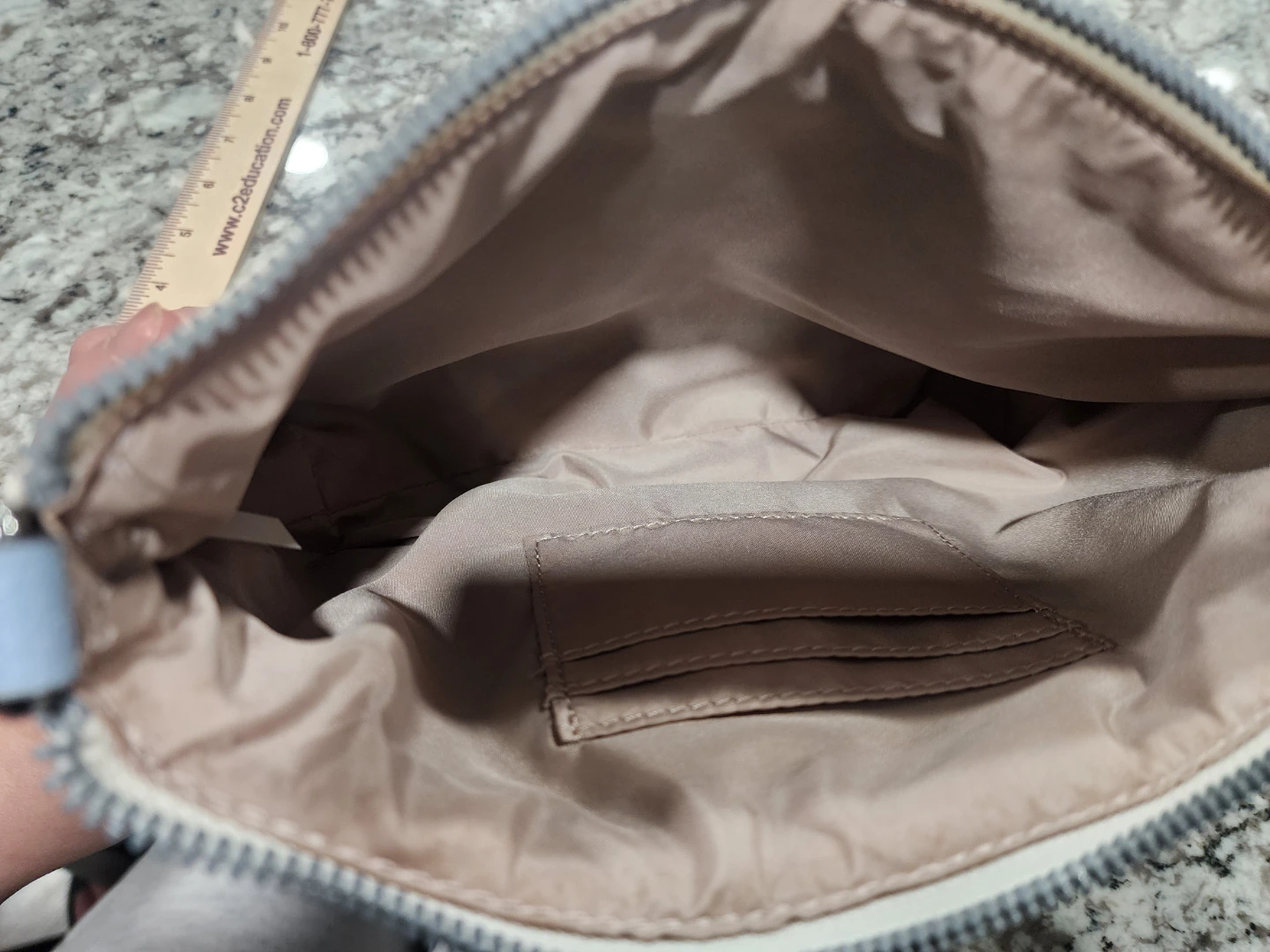 Nine West Cream & Blue Wristlet - photo 3
