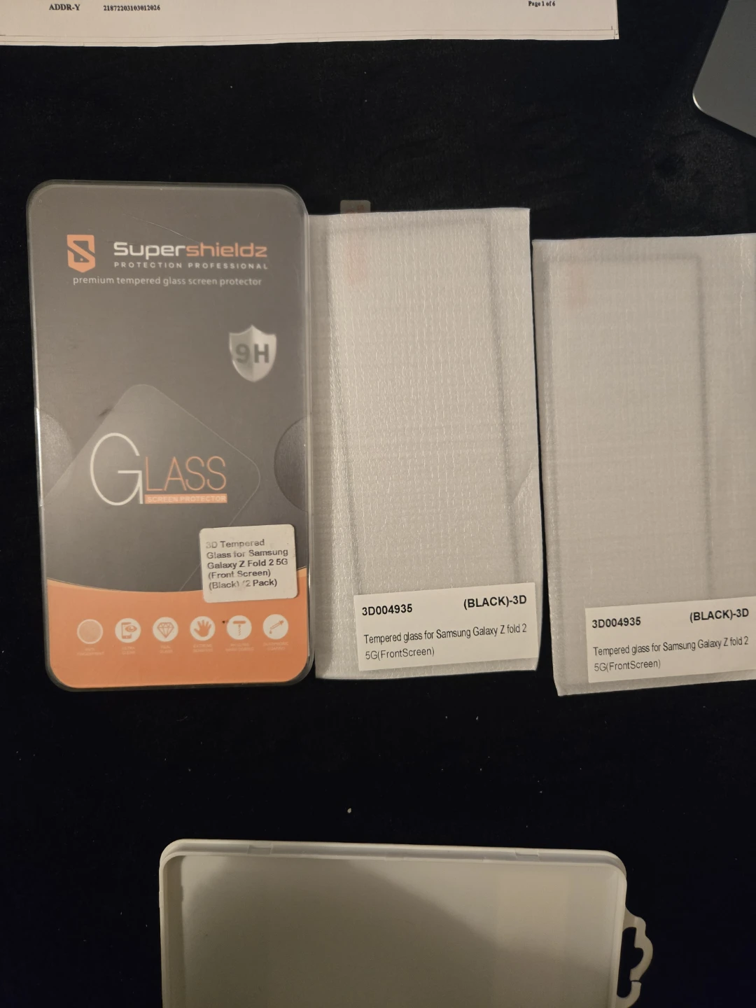 SuperShieldz Samsung Galaxy Z Fold 2 Screen Protector
