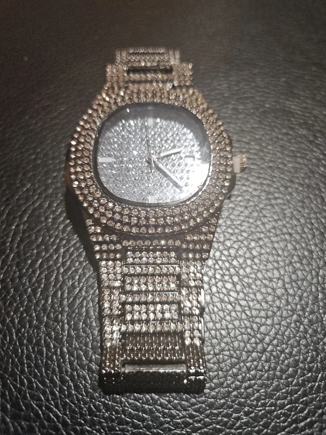 Men's Rhinestone Watch