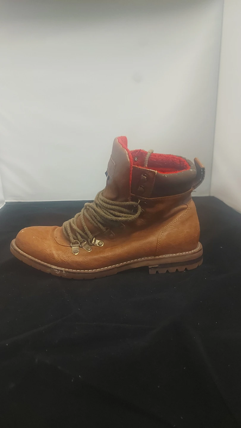Tommy Hilfiger Brown Leather Boots size 9 - photo 3