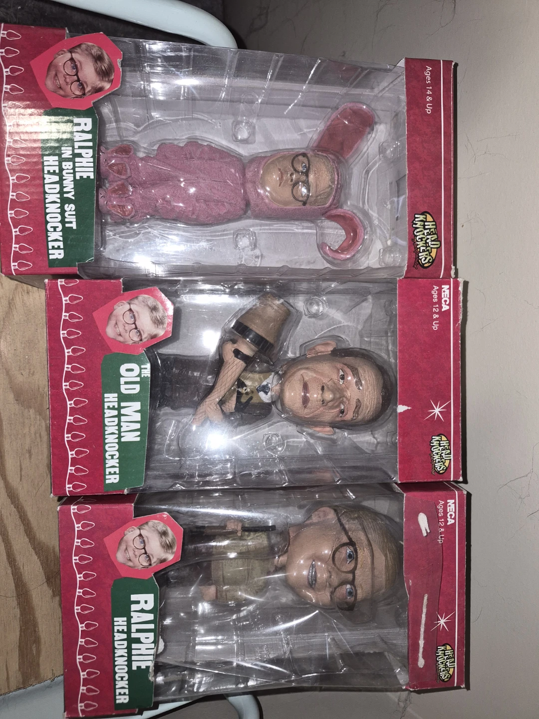 NECA Headknocker Collectible Figures - A Christmas Story
