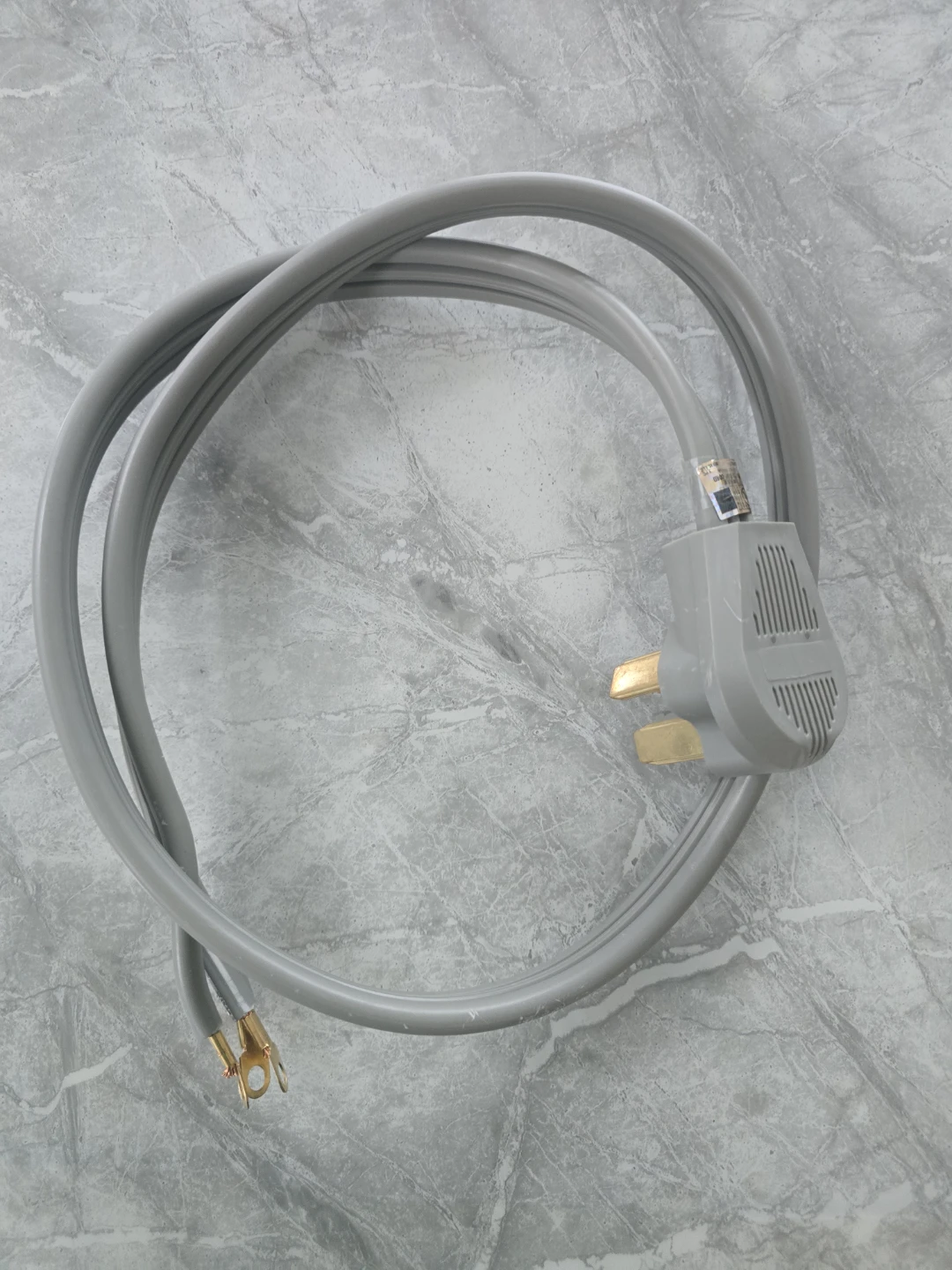 Electrical Range 4' Power Cord, 40 Amp, 3 Prong Wire, 125/250V, - photo 4