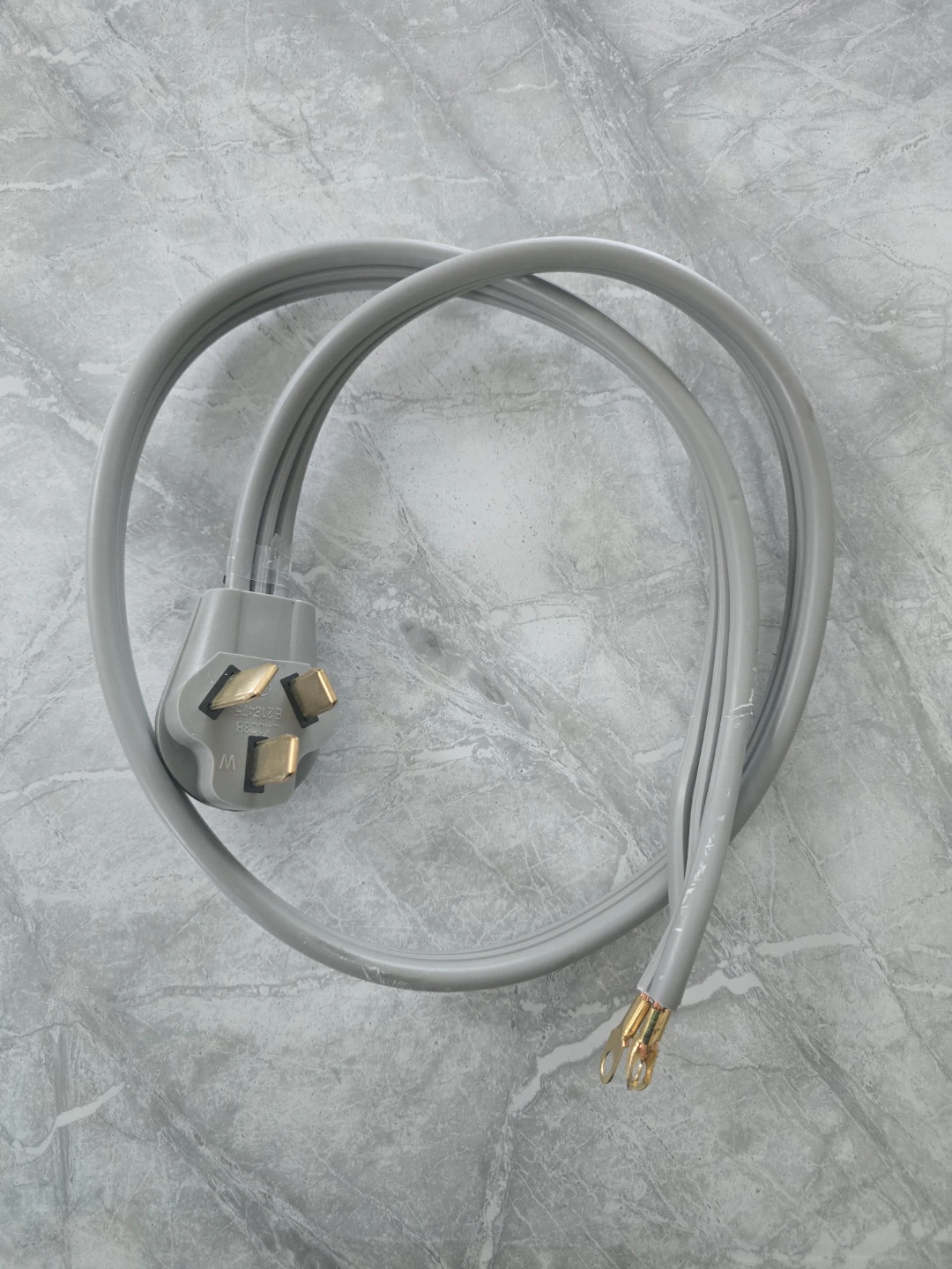 Electrical Range 4' Power Cord, 40 Amp, 3 Prong Wire, 125/250V, - photo 5