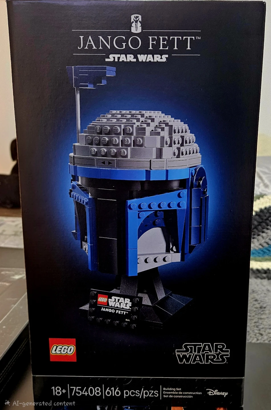 LEGO Star Wars Jango Fett Helmet 75408 - New