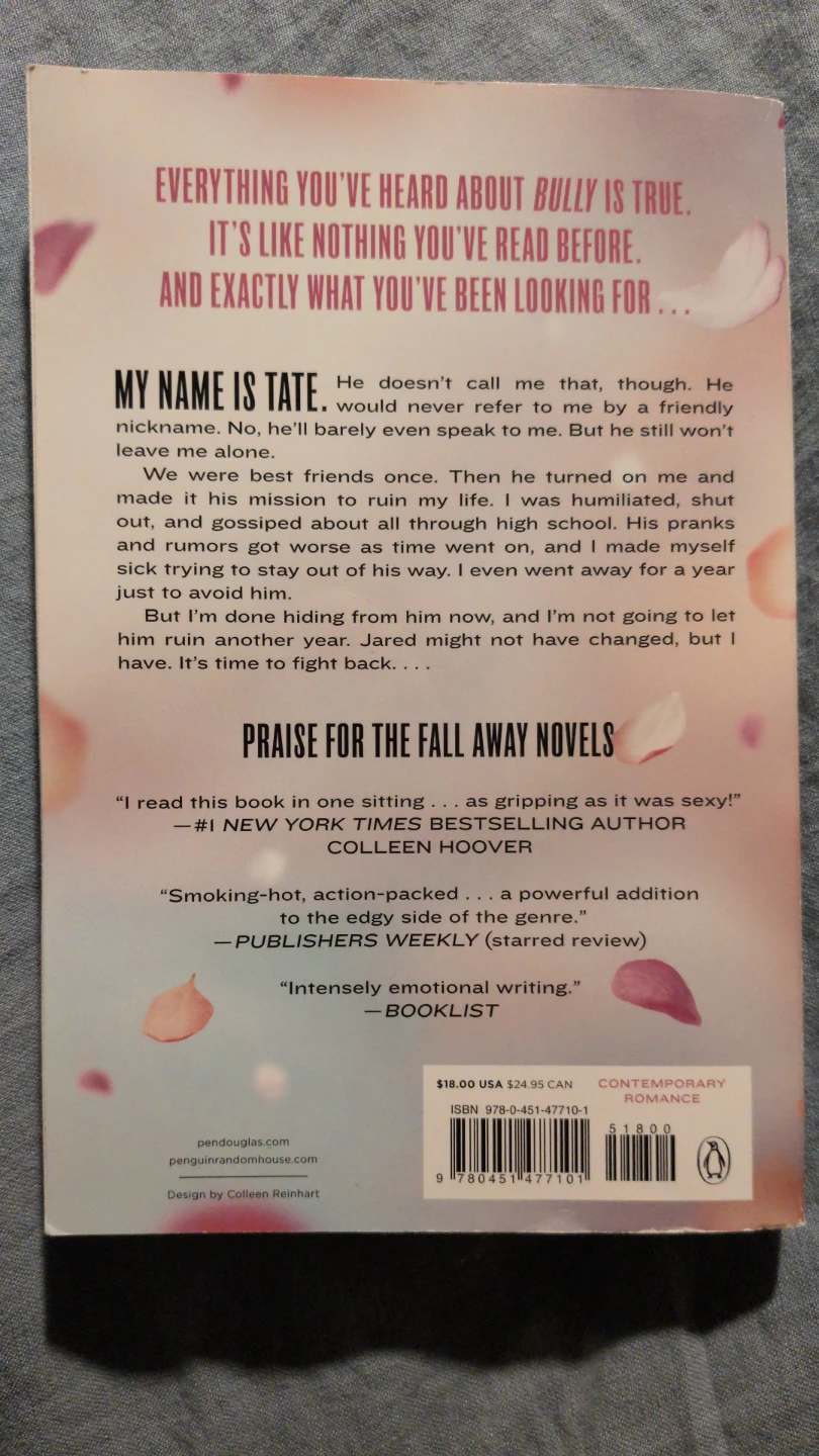 Bully by Penelope Douglas - A Fall Away Novel - photo 2