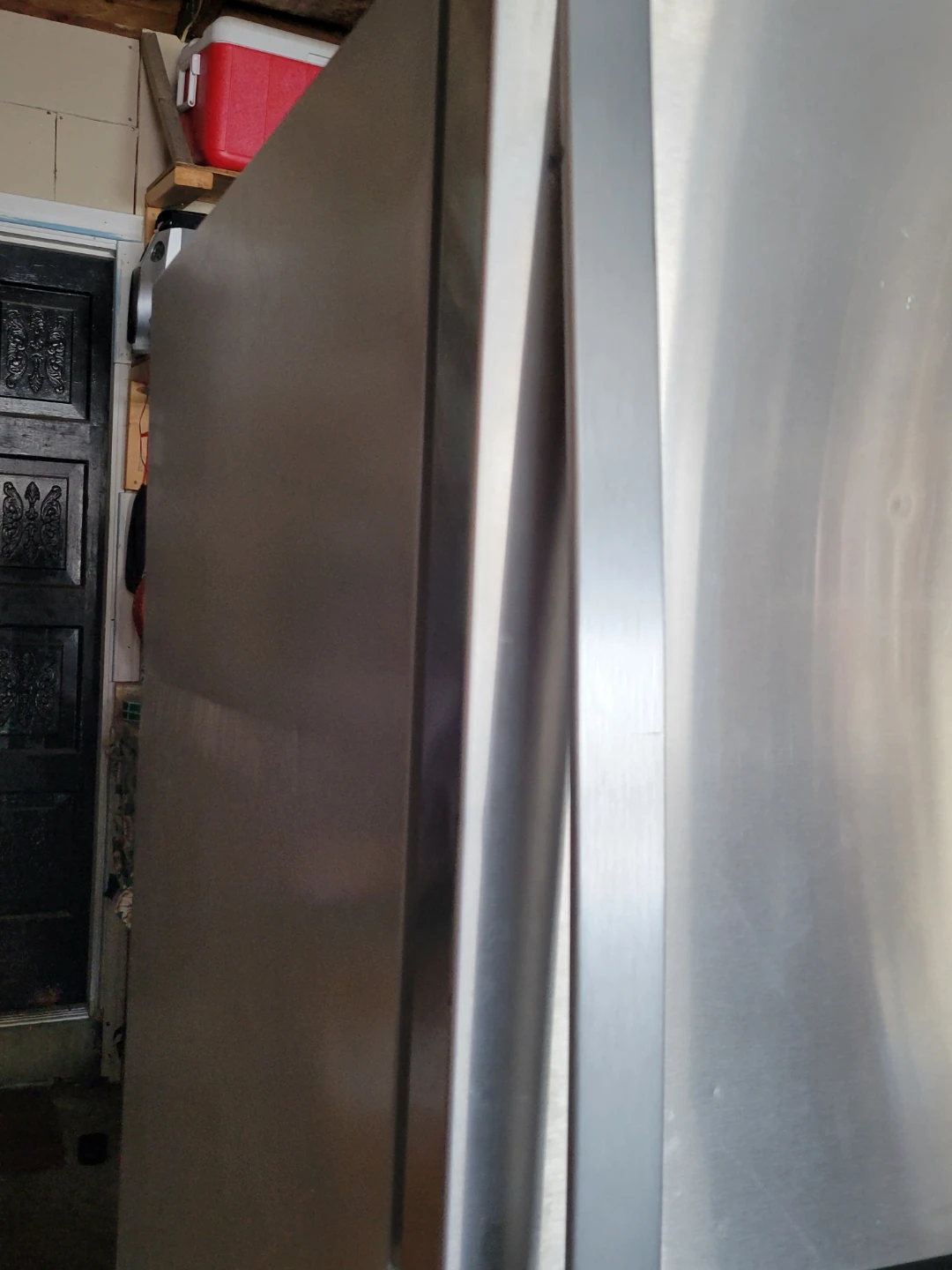 Whirlpool stainless steel fridge - photo 2