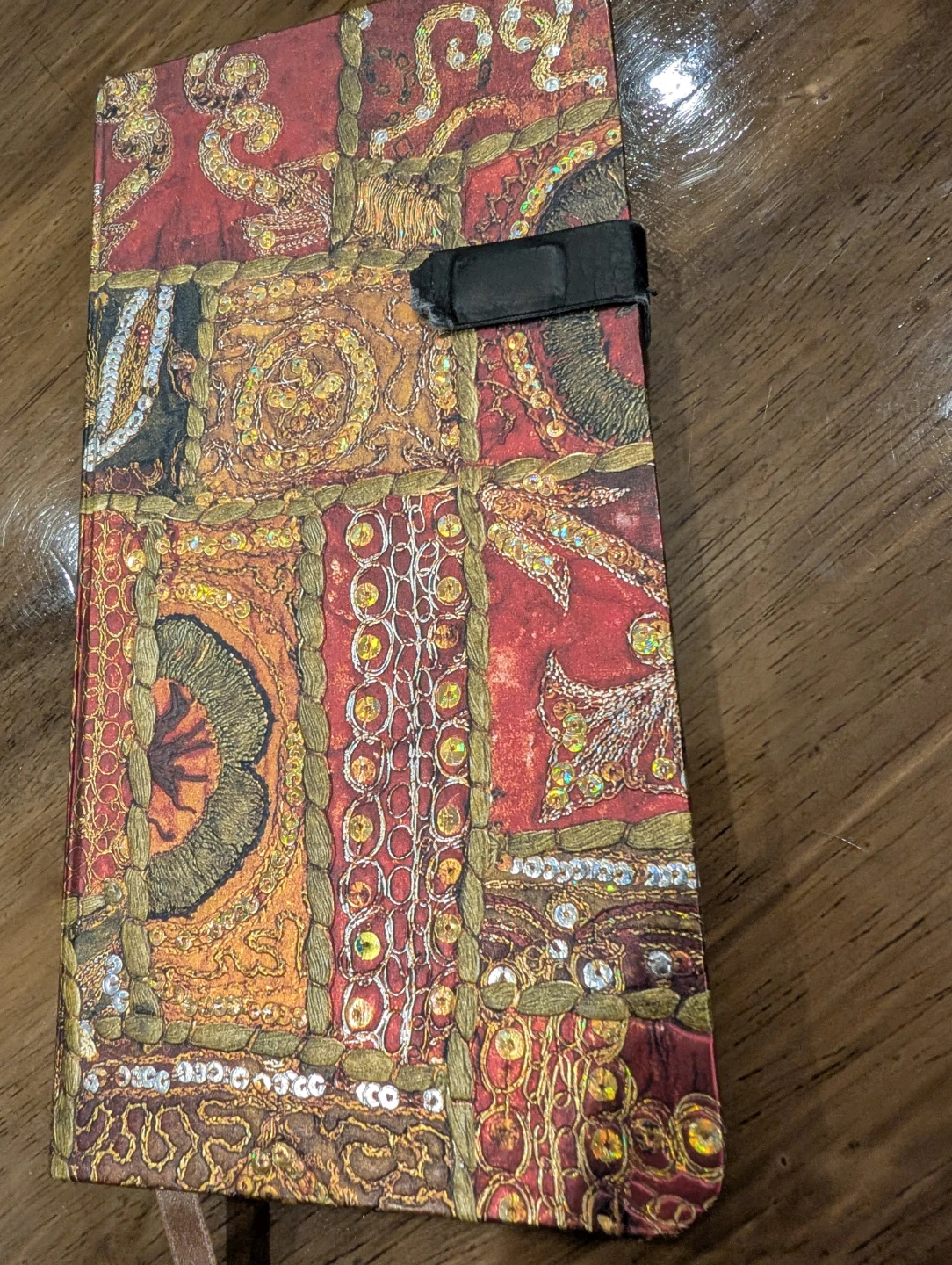 Paperblanks Sequin Topaz Tribal Embroidery Journal