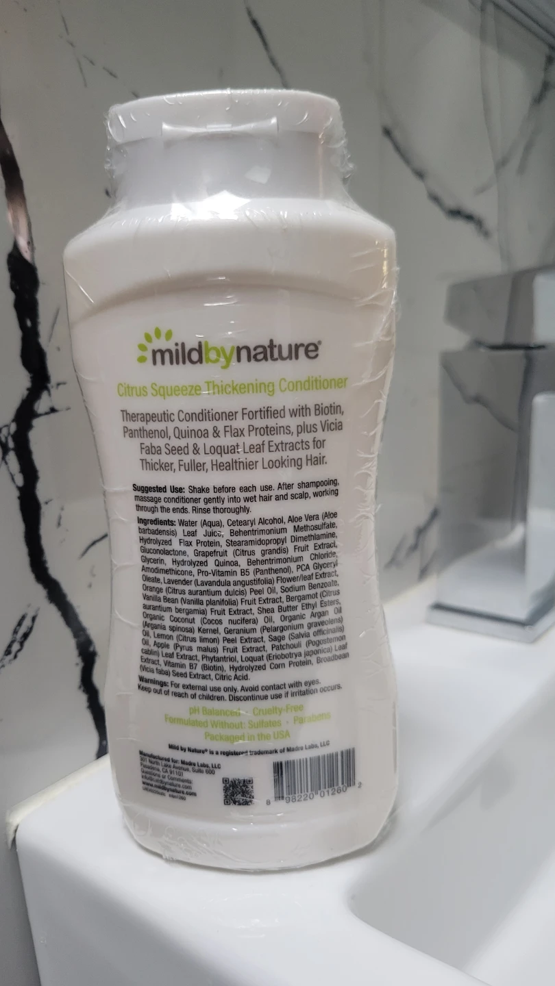 Mild By Nature Citrus Squeeze Thickening Conditioner 16 fl. oz. - photo 2