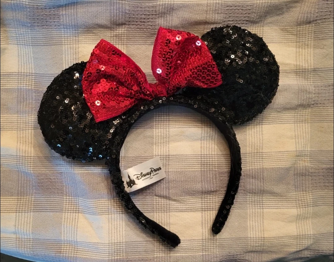 Disney Parks Minnie Mouse Sequin Headband