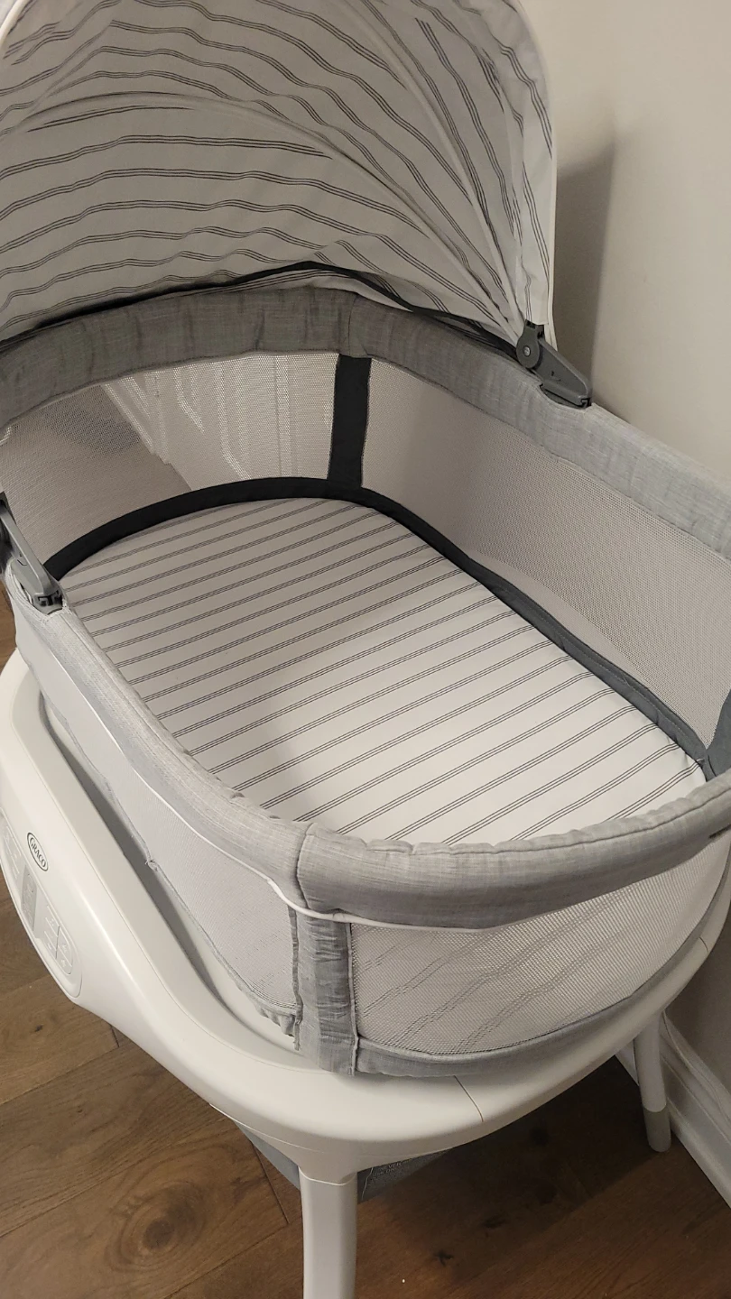 Graco Sense2Snooze Bassinet - Grey - photo 3