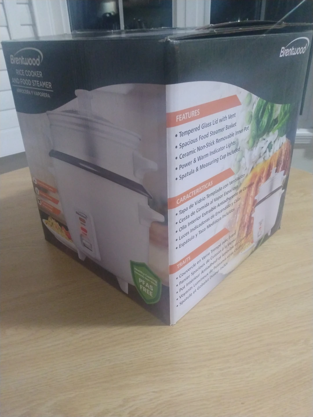 New Brentwood Rice Cooker and Food Steamer - photo 5