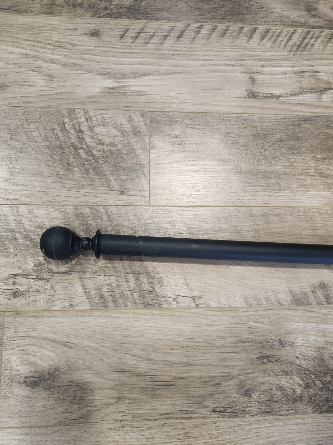 Black Curtain Rod