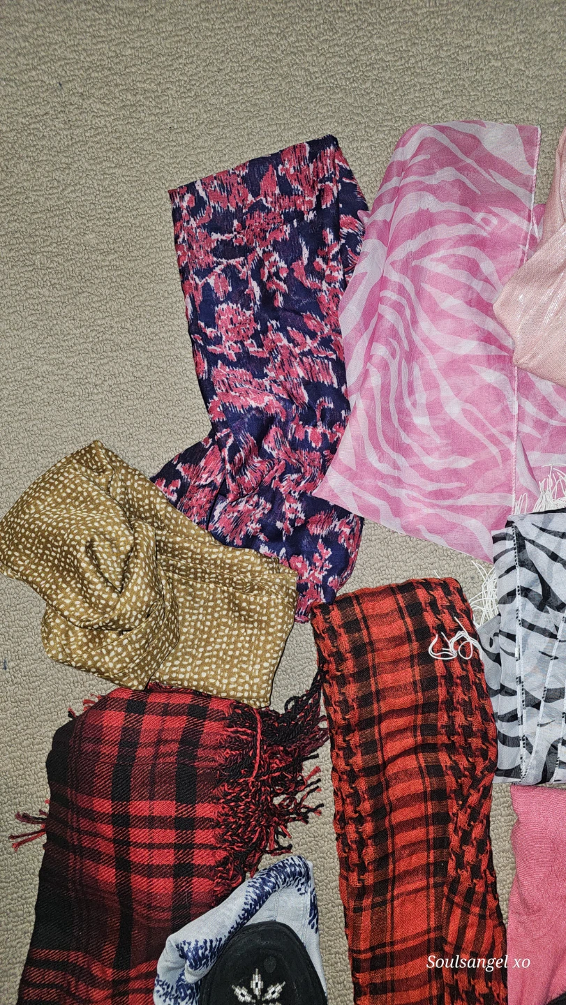 Assorted Scarves - Various Patterns & Colours - photo 2