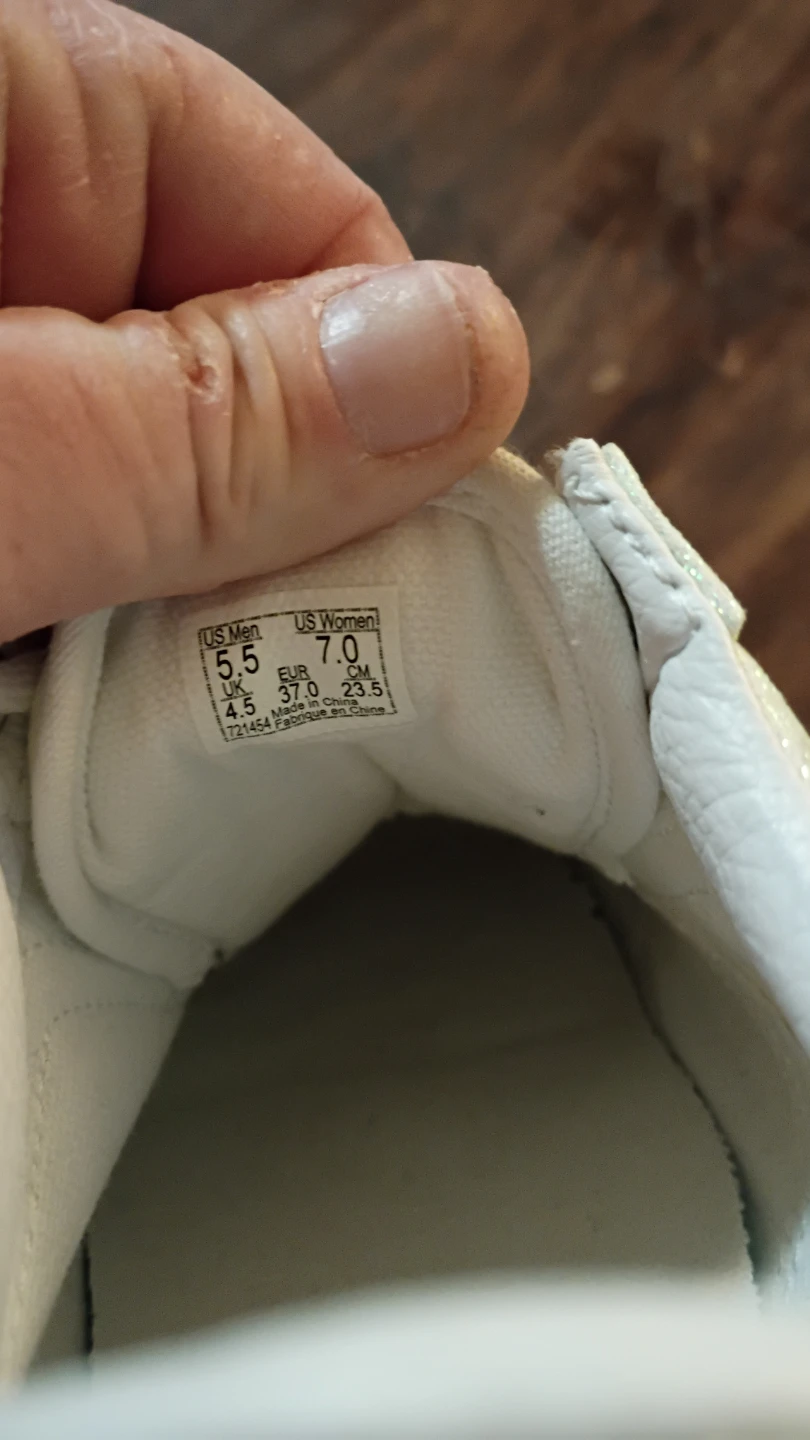 Vans Old Skool Iridescent Glitter Shoes - Women's Size 7 - photo 3