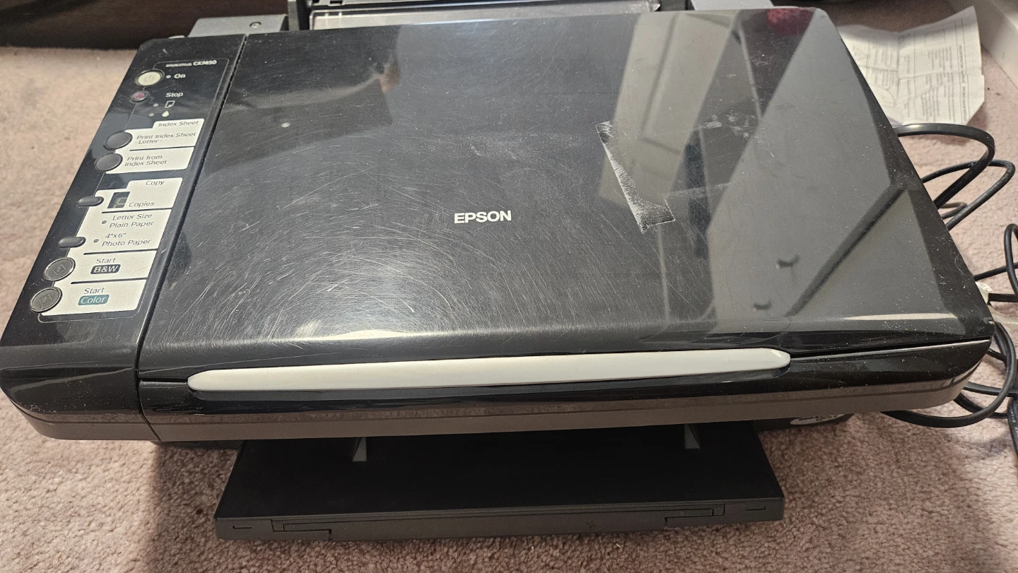 Epson Stylus CX7450 All-in-One Printer - photo 2