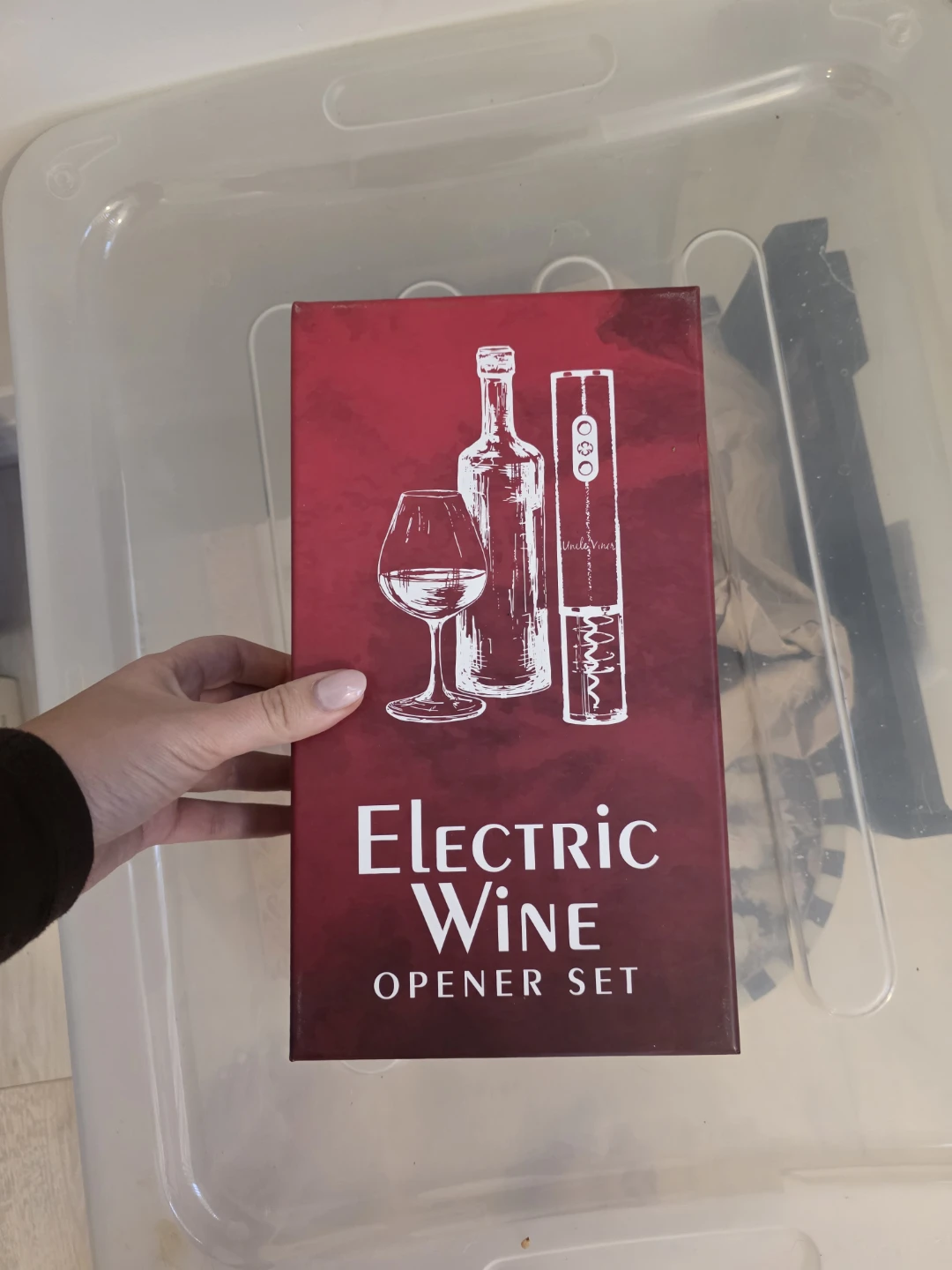 Electric Wine Opener Set - New in Box