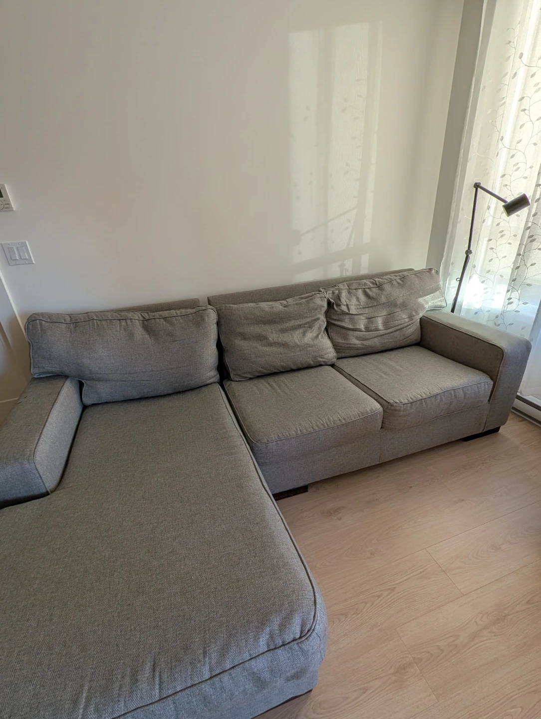 Grey Sectional Sofa from Ashley - photo 2