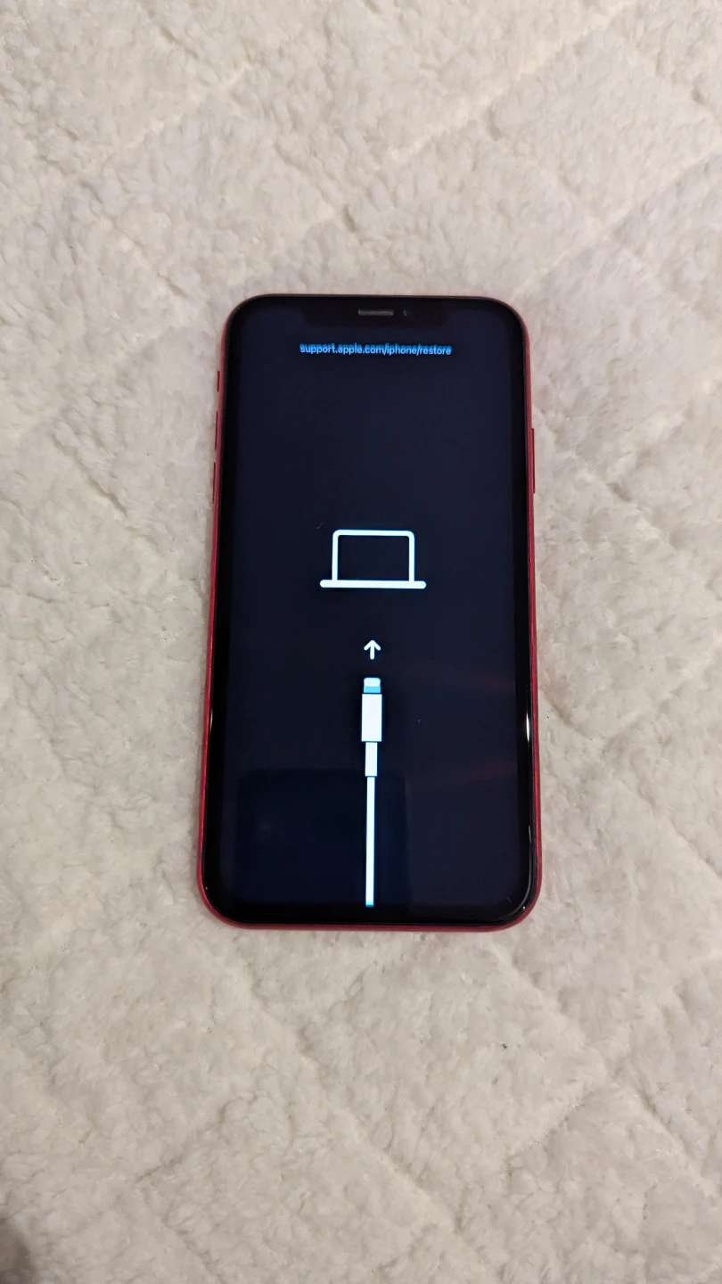 iPhone XR iCloud Locked (Product Red) - photo 3