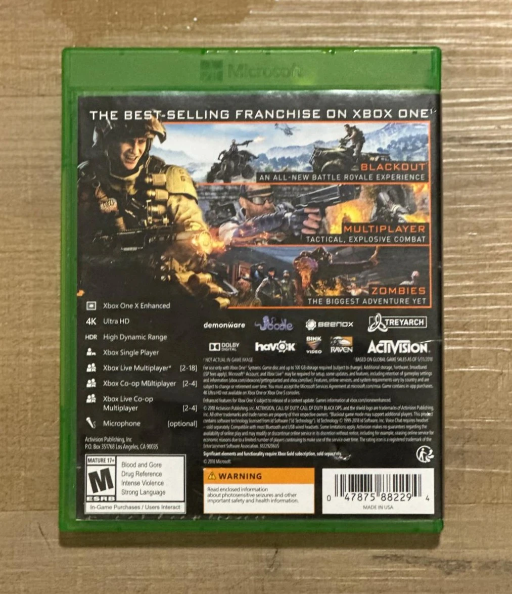 Call of Duty: Black Ops 4 for Xbox One - photo 2