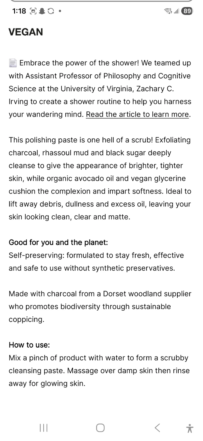 Lush Dark Angels Cleanser 100g - photo 2