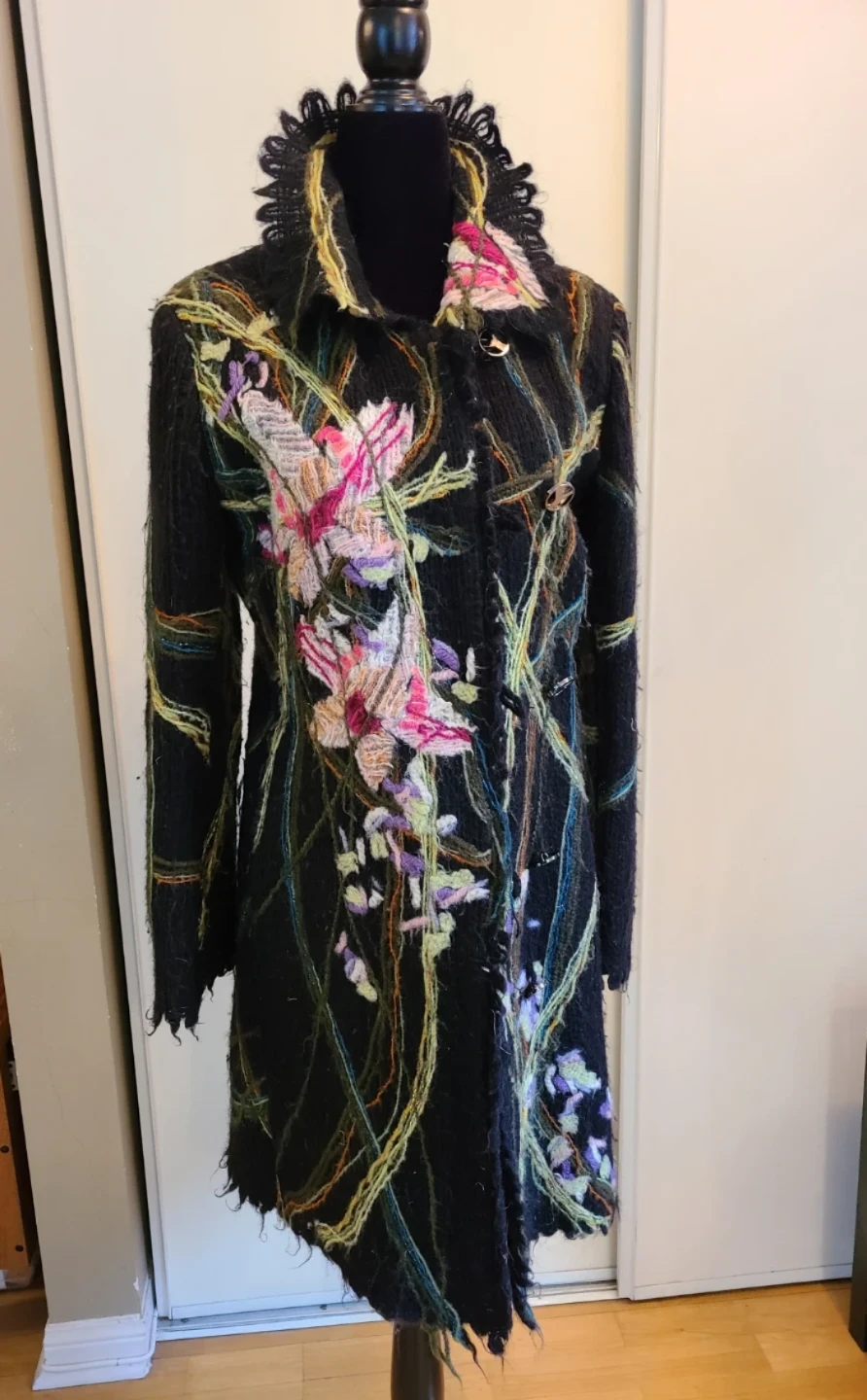 Hand-made Felted Wool Coat Size S/M