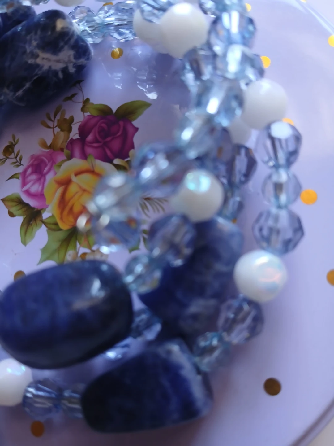 Xhilaration Blue Beaded Bracelet - photo 2