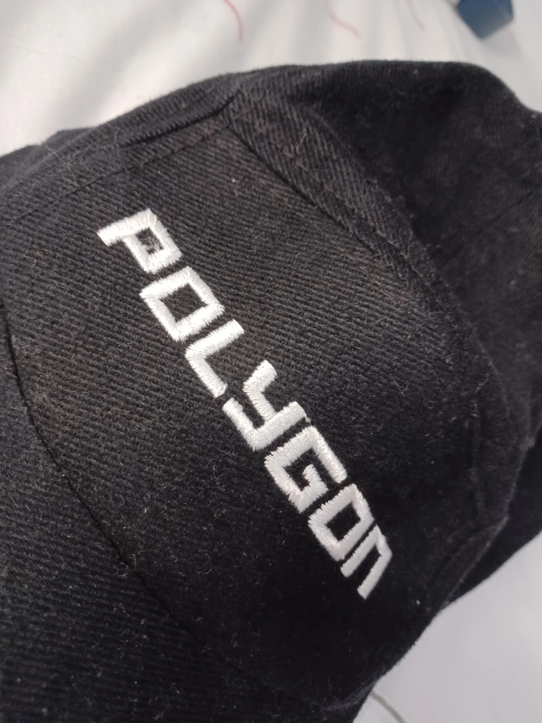 Black Polygon Baseball Cap - photo 2