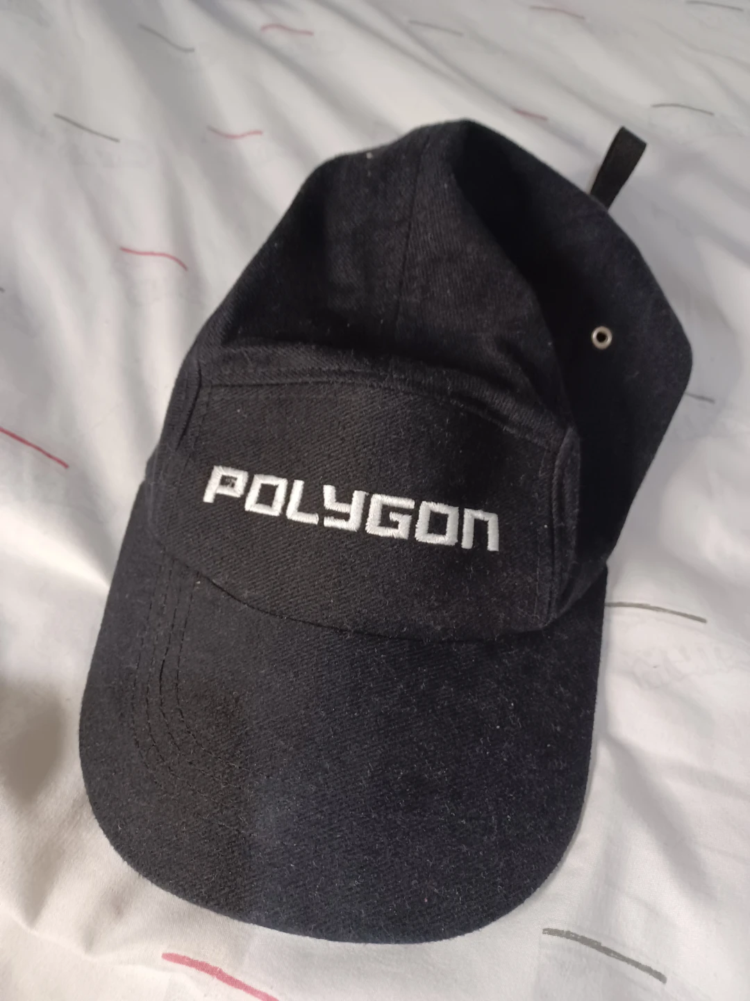 Black Polygon Baseball Cap