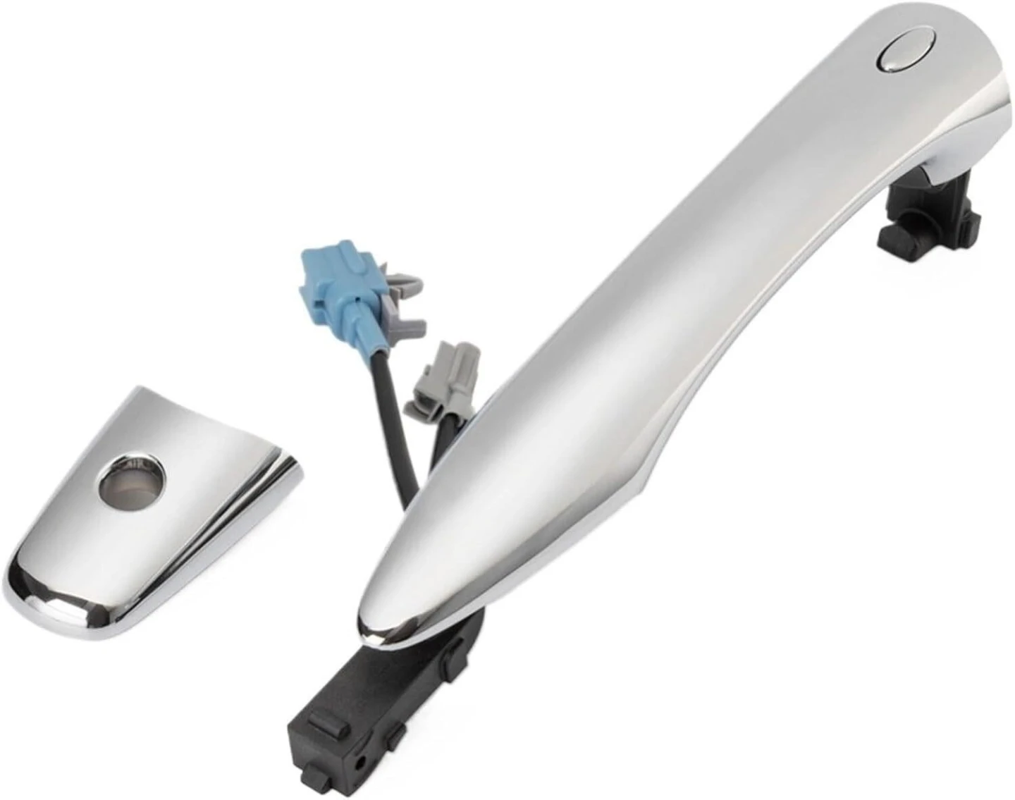 Chrome Exterior Door Handle with Keyless Entry