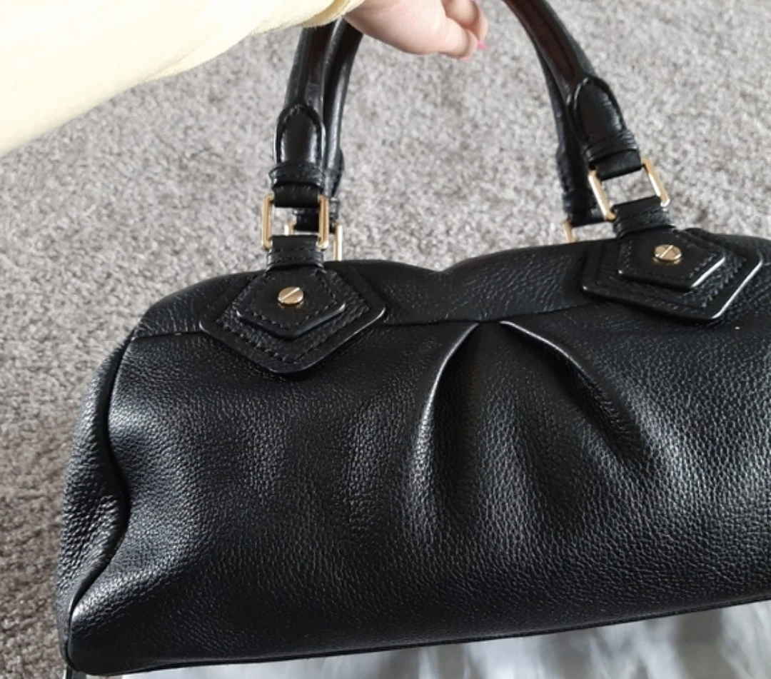 Marc Jacobs Black Leather Satchel Handbag - photo 2