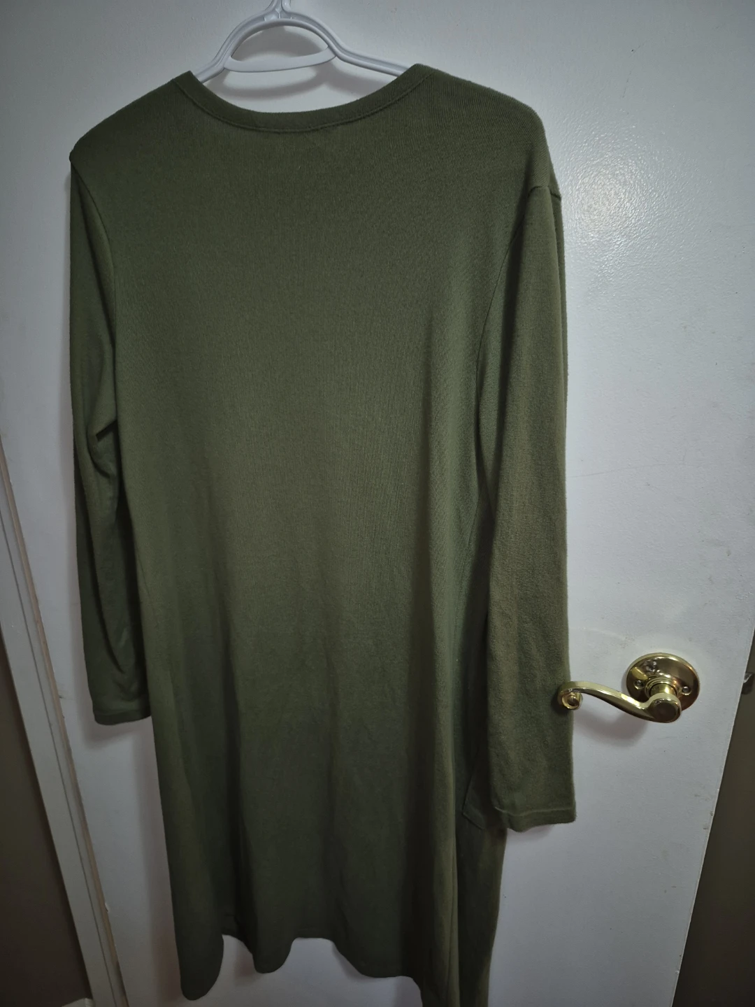 Bluenotes Olive Green Cardigan - Size M - photo 3