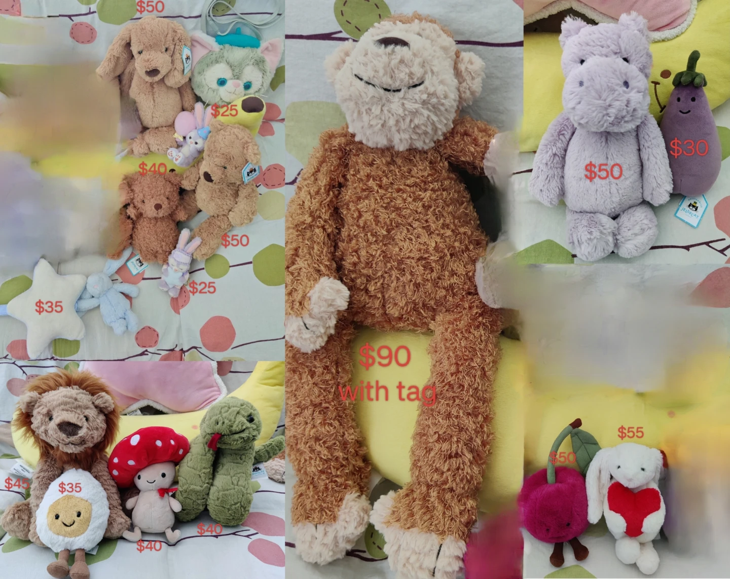 Jellycat, Disney etc stuffed toys - photo 3