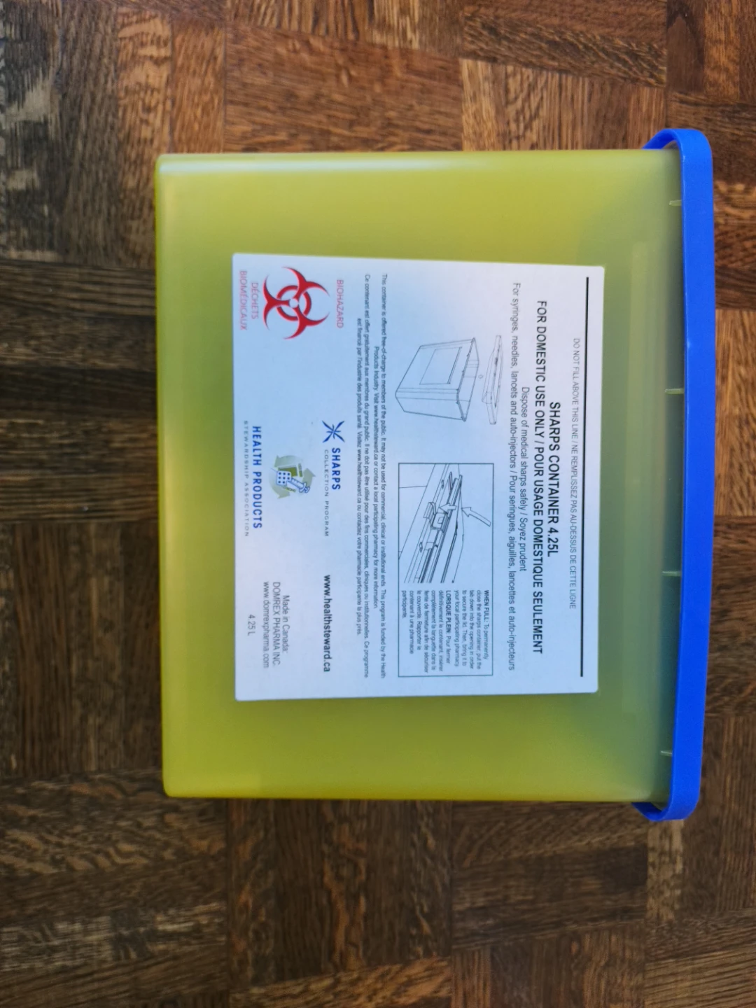 Sharps Container 4.25L