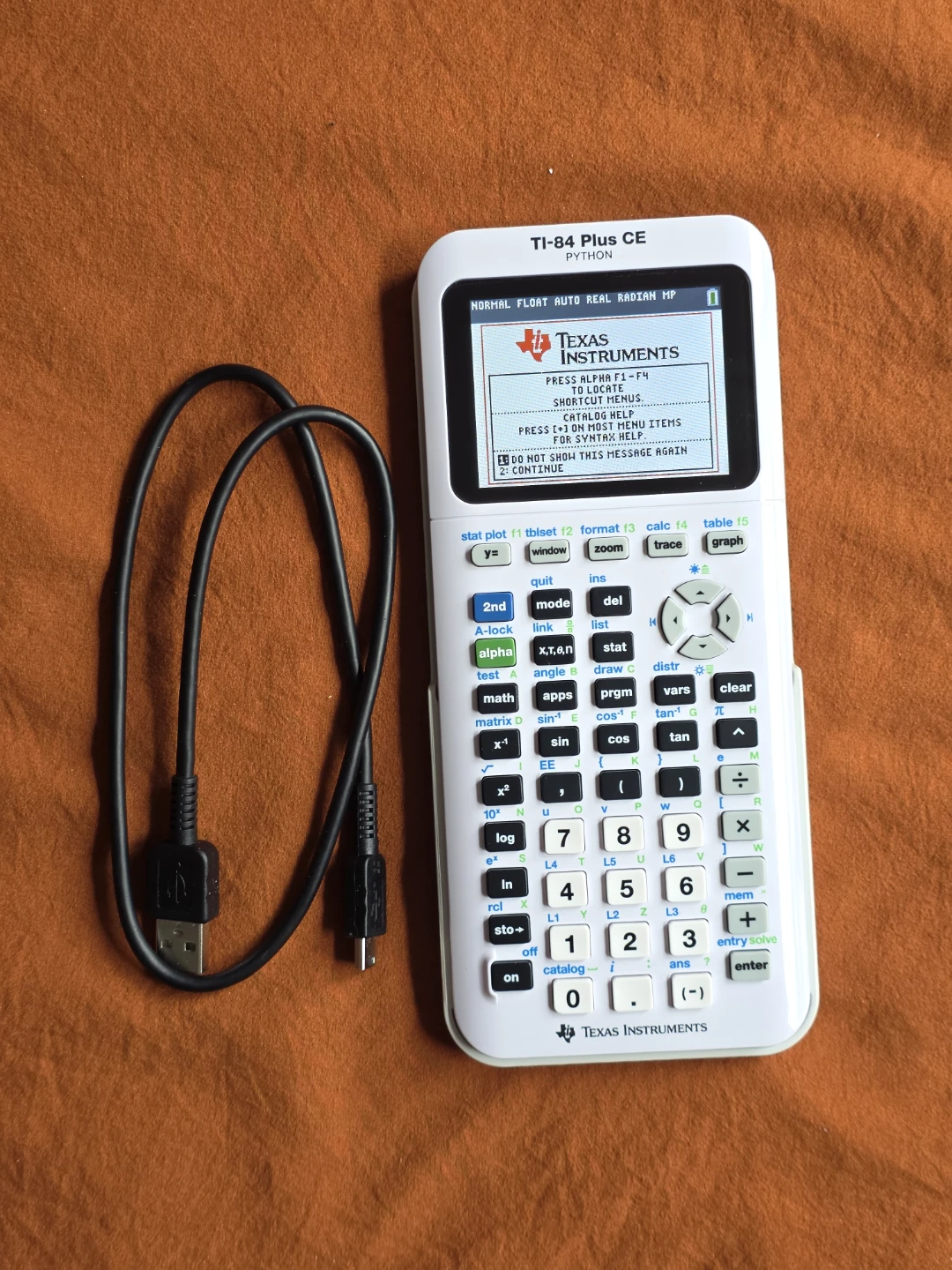 TI-84 Plus CE Python Graphing Calculator