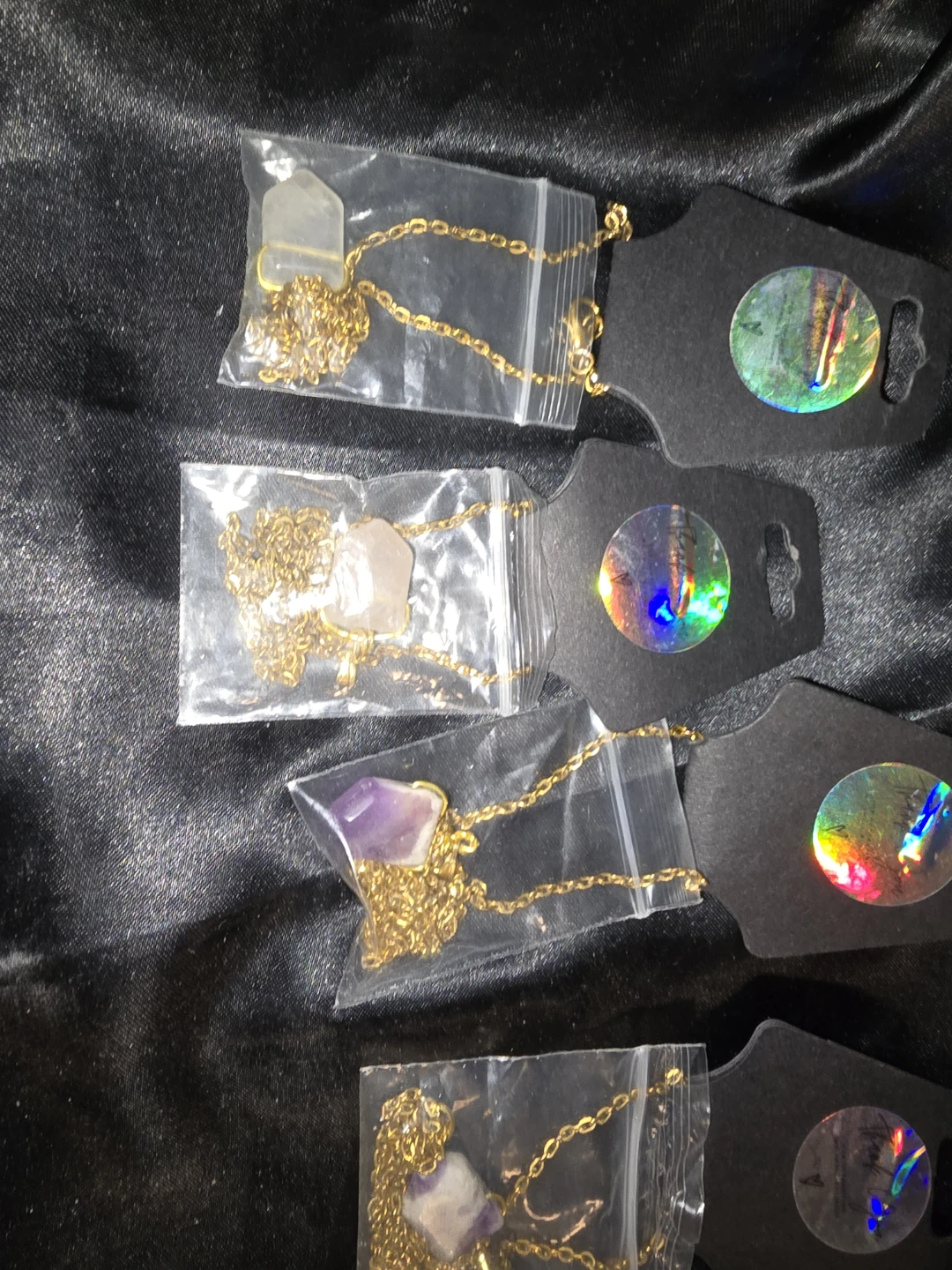Assorted Crystal Pendants and Bracelets - photo 2