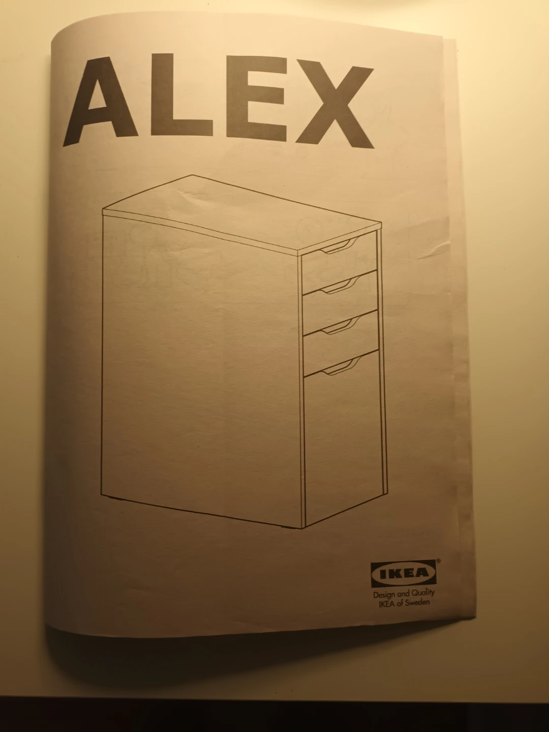 IKEA Alex Drawer Unit - White - photo 3