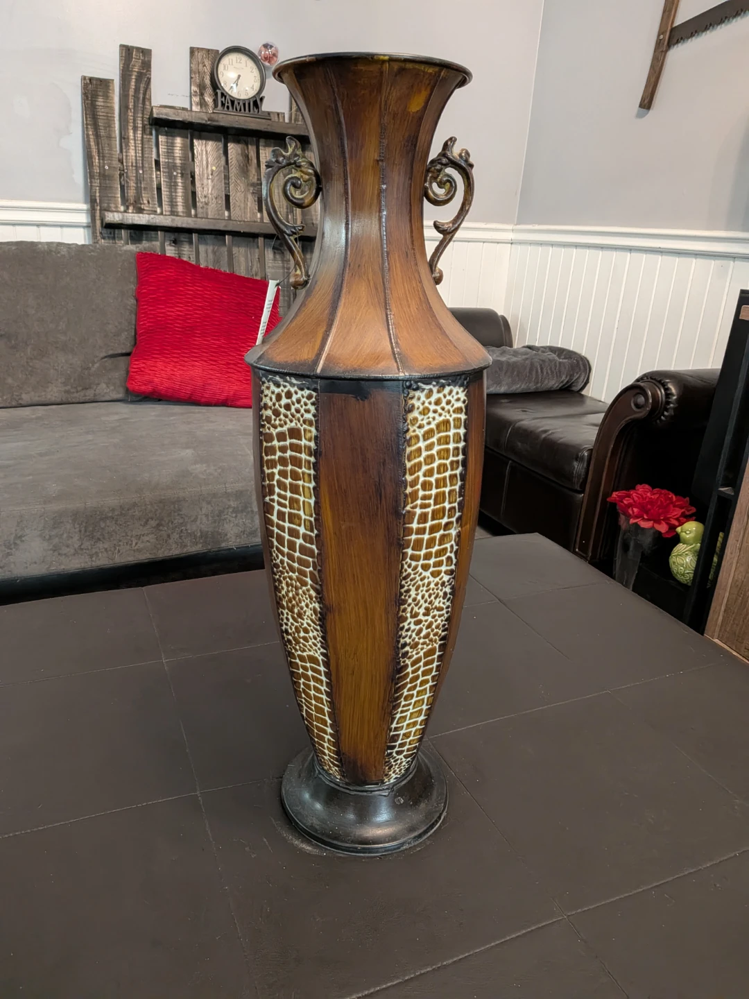 Decorative Vase with Handles