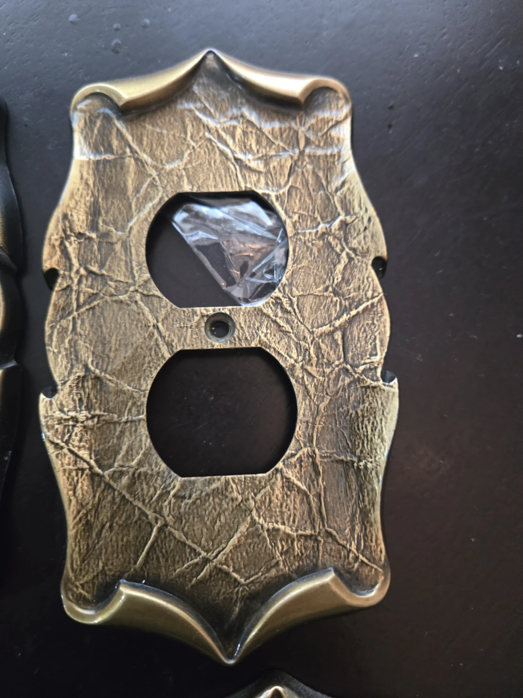 Antique Brass Finish Switch & Outlet Covers - photo 5