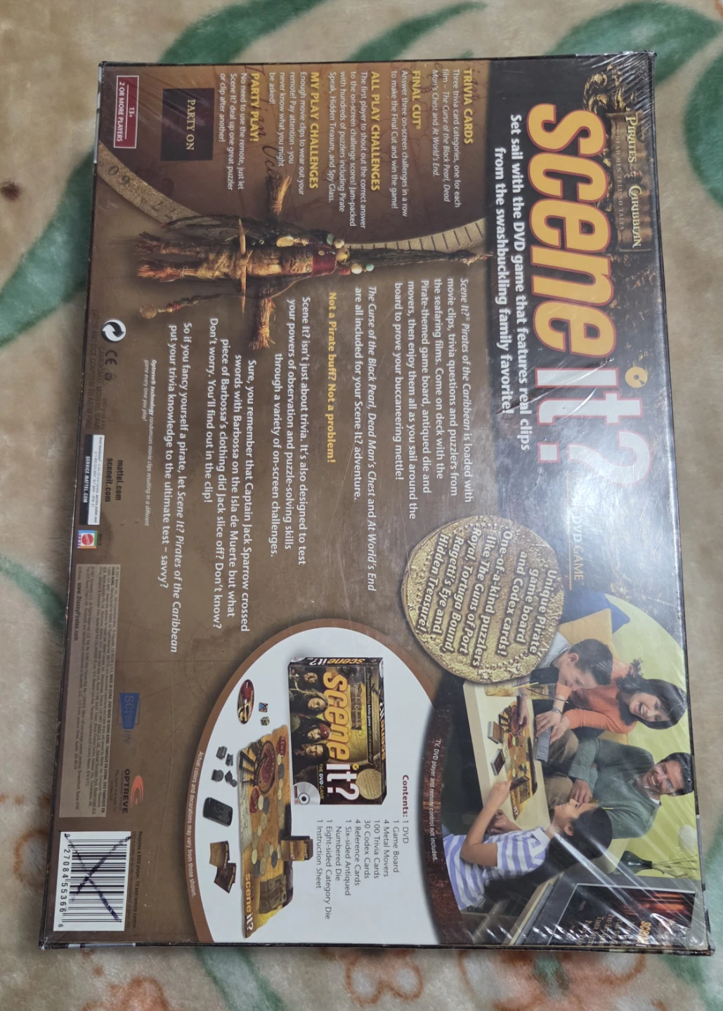 Scene It? Pirates of the Caribbean Board Game - photo 2