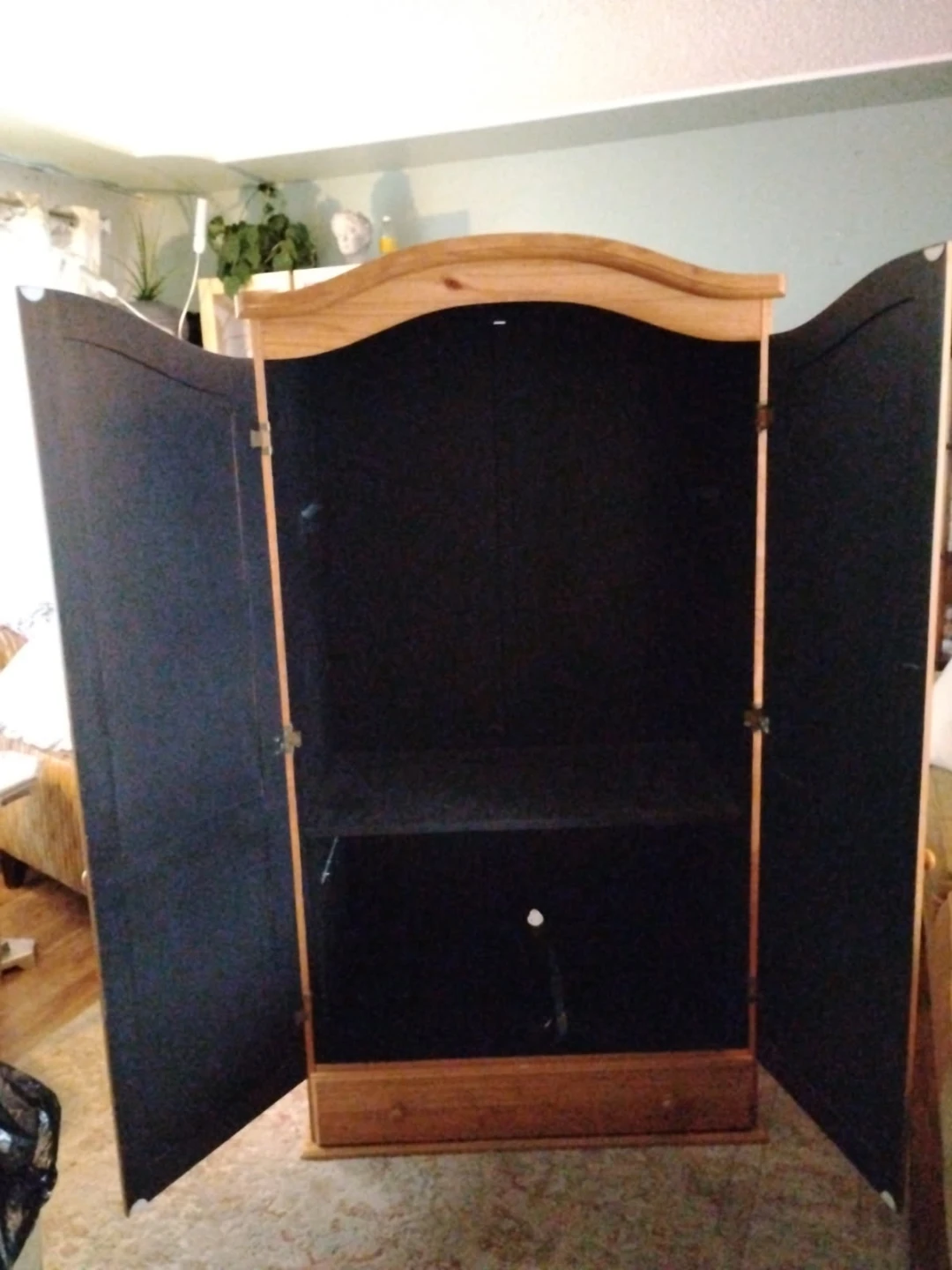 Wooden Wardrobe Armoire - photo 2