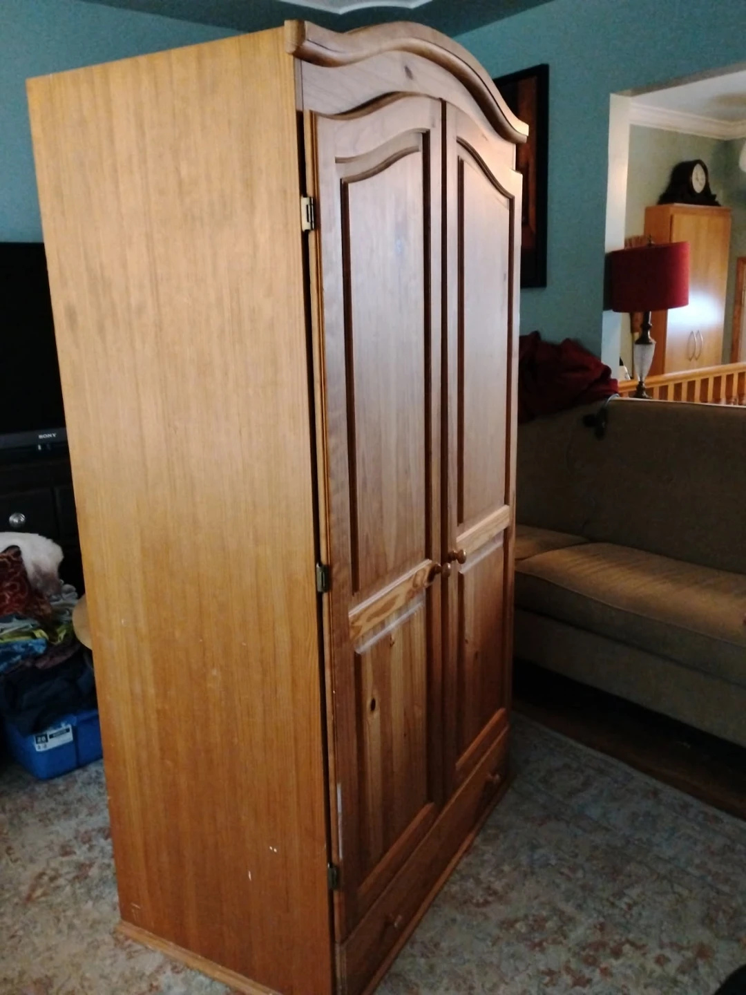 Wooden Wardrobe Armoire - photo 3