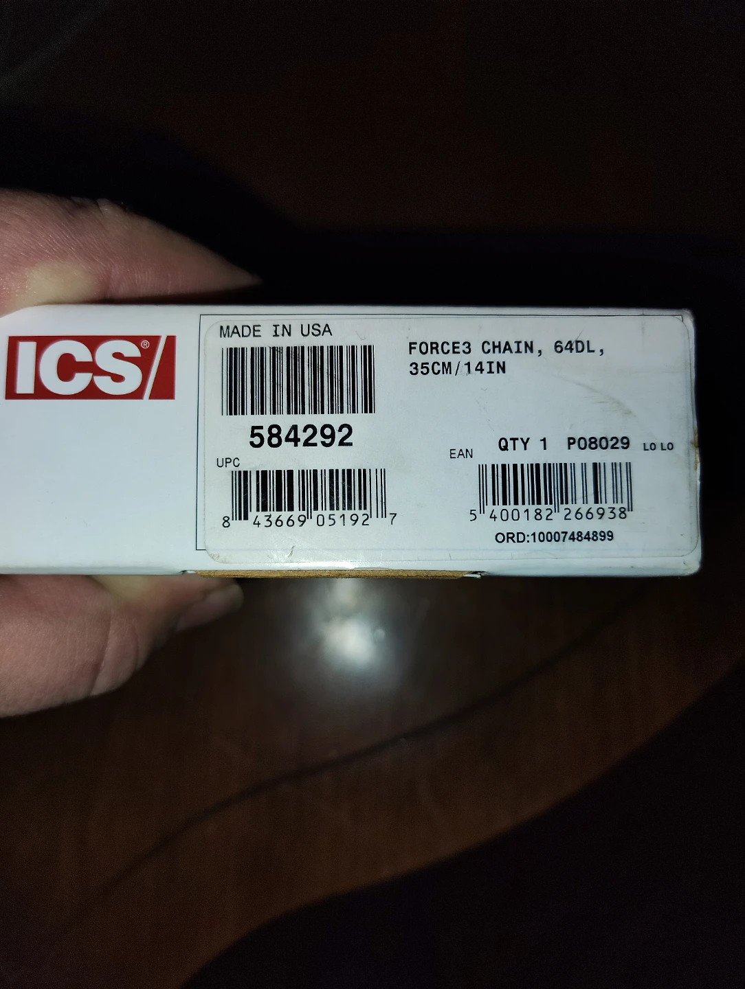 ICS FORCE3 Diamond Chain 35cm/14IN - photo 3